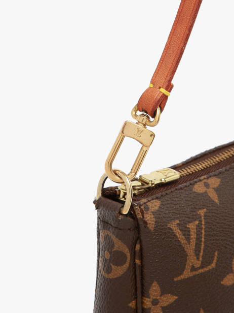 Preloved Louis Vuitton Pouch Monogram Brand connection Brown louis vuitton AAZ0834 other view 2
