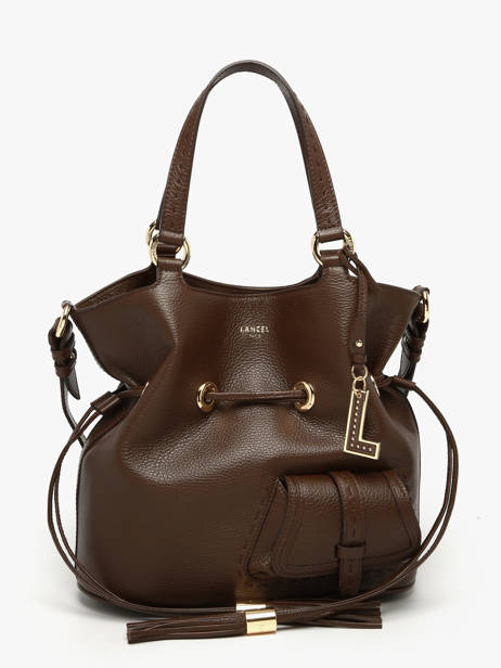 Medium Bucket Bag Premier Flirt Lancel Brown premier flirt A10110 other view 1