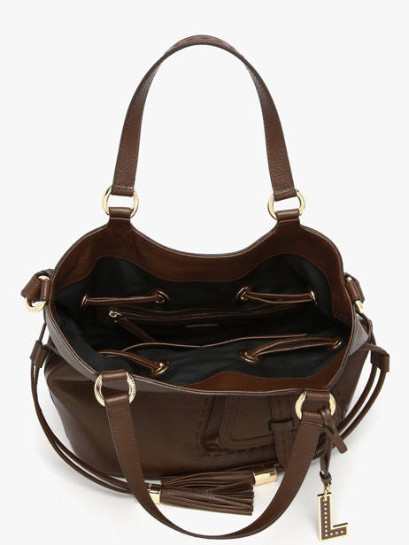 Medium Bucket Bag Premier Flirt Lancel Brown premier flirt A10110 other view 3