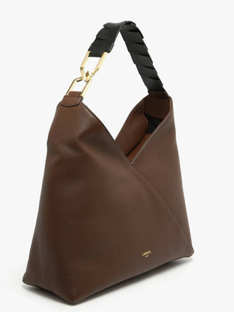Shoulder Bag Pagode Leather Lancel Brown pagode A12510 other view 1