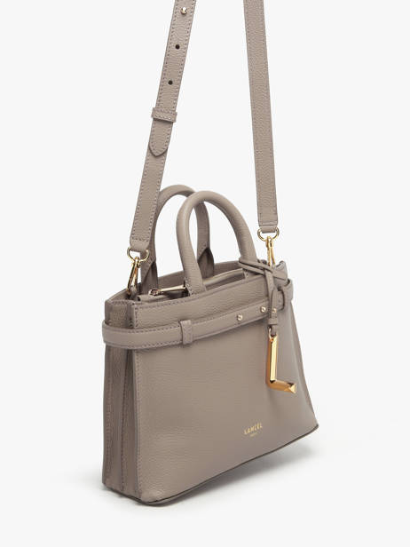 Shoulder Bag Faubourg Leather Lancel Gray faubourg A13527 other view 1