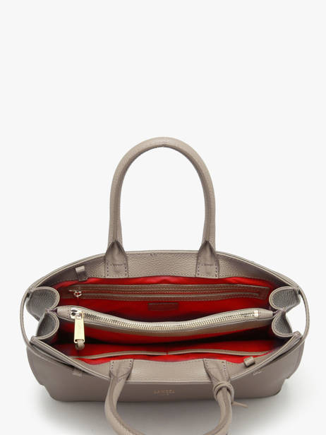 Satchel Faubourg Leather Lancel Gray faubourg A13528 other view 2