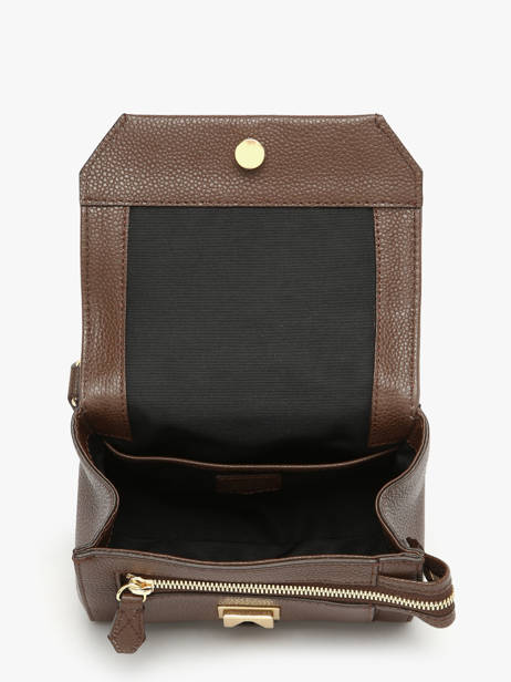 Top Handle S Ninon Leather Lancel Brown ninon A09221 other view 2