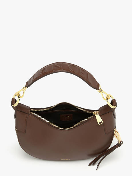 Shoulder Bag Origami Leather Lancel Brown origami A13313 other view 2