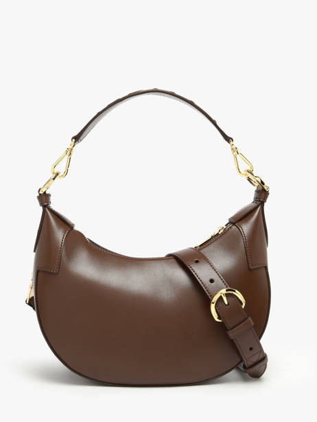 Shoulder Bag Origami Leather Lancel Brown origami A13313 other view 3