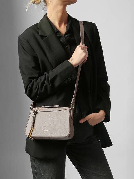 Shoulder Bag Faubourg Leather Lancel Gray faubourg A13524 other view 1