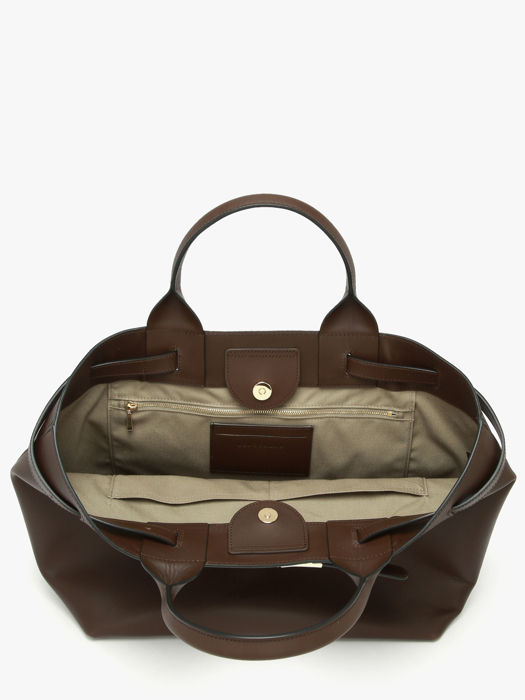 Longchamp Le smart Sacs porté main Marron