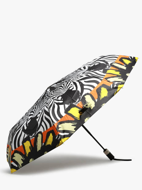 Parapluie Plaint Automatique Zebre Lancel Multicolore parapluie L237 vue secondaire 2
