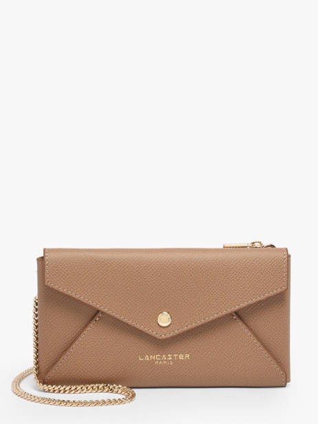 Wallet Leather Lancaster Beige sierra pm 15