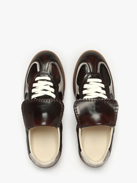 Sneakers In Leather Alohas Brown accessoires 10120904 other view 3