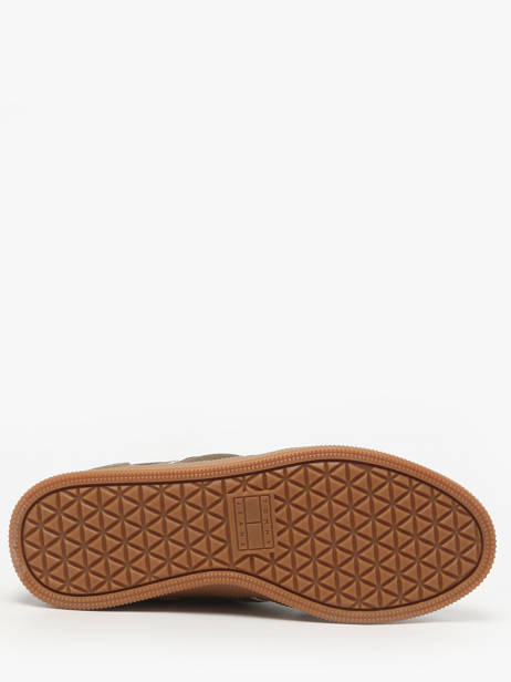 Sneakers In Leather Tommy hilfiger Brown accessoires 2838RBM other view 4