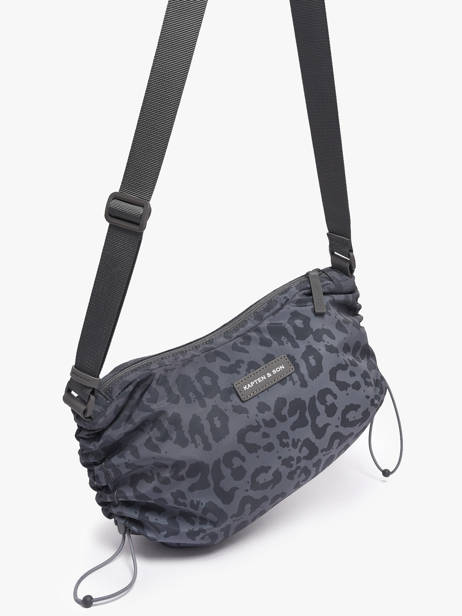 Skara Small Leo - Shoulder Bag Kapten and son Gray leo SL other view 1