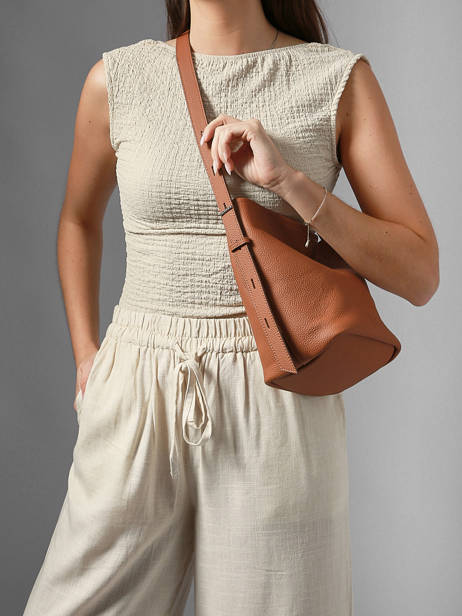 Sac Porté épaule Sac à Dos S Cavalier Cuir Etrier Marron cavalier ECLR126S vue secondaire 1