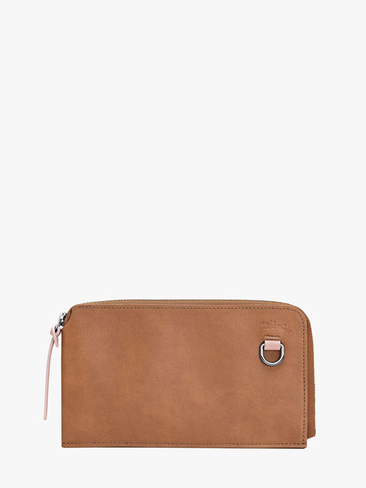 Longchamp Longchamp pocket bicolore Clutches Brown