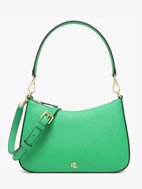 Leather Danni 26 Shoulder Bag Lauren ralph lauren Green danni 31883768