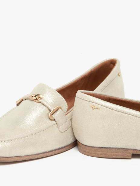 Moccasins In Leather Tamaris Gold women 44 other view 2