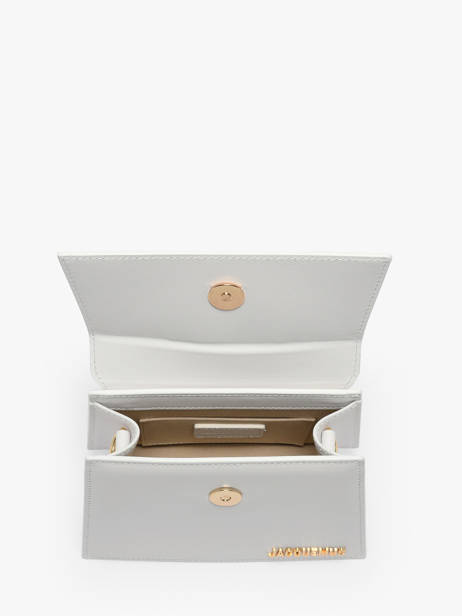 Preloved Leather Chiquito Moyen Crossbody Bag Jacquemus White second life 1566327 other view 4