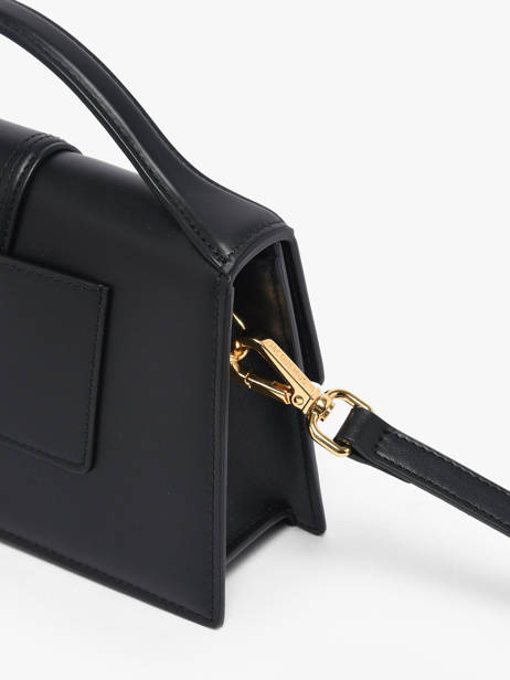 Preloved Leather Grand Bambino Crossbody Bag Jacquemus Black second life 1566393 other view 2