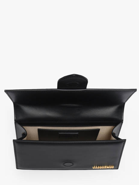 Preloved Leather Grand Bambino Crossbody Bag Jacquemus Black second life 1566393 other view 4