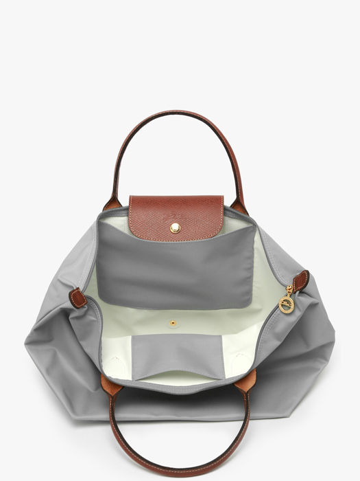 Longchamp Le pliage original Sacs porté main Gris
