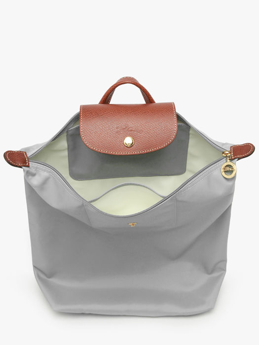 Longchamp Le pliage original Sac à dos Gris