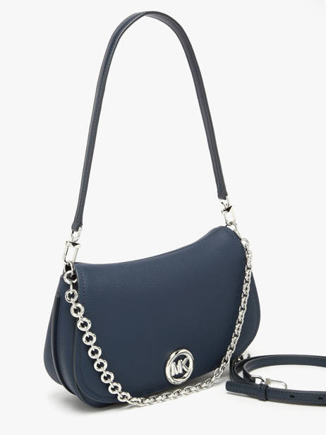 Sac Porté épaule Nolita Cuir Michael kors Bleu nolita R6SY5S2L vue secondaire 1