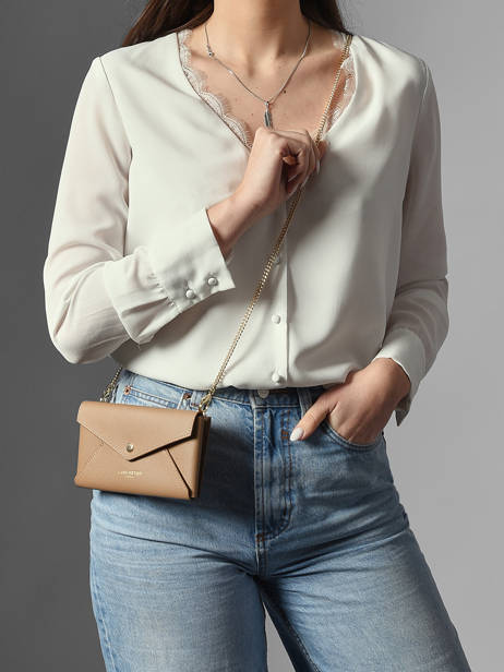 Wallet Leather Lancaster Beige sierra pm 15 other view 1