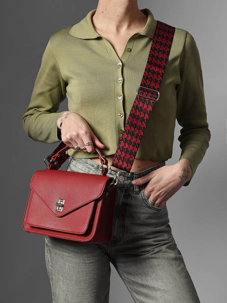 Crossbody Bag Wt Grained Miniprix Red wt grained F6978 other view 1