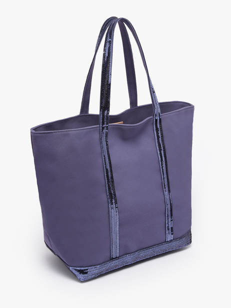 Large Le Cabas Tote Bag Sequins Vanessa bruno Violet cabas 1V40315 other view 2