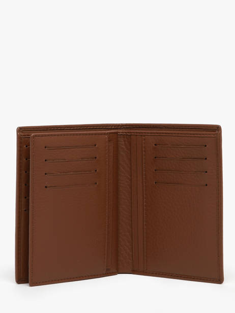 Wallet Leather Yves renard Brown foulonne 23425 other view 4