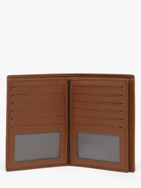 Wallet Leather Yves renard Brown foulonne 23425 other view 1