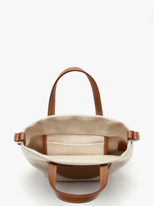 Longchamp Le foulonné toile Messenger bag Brown