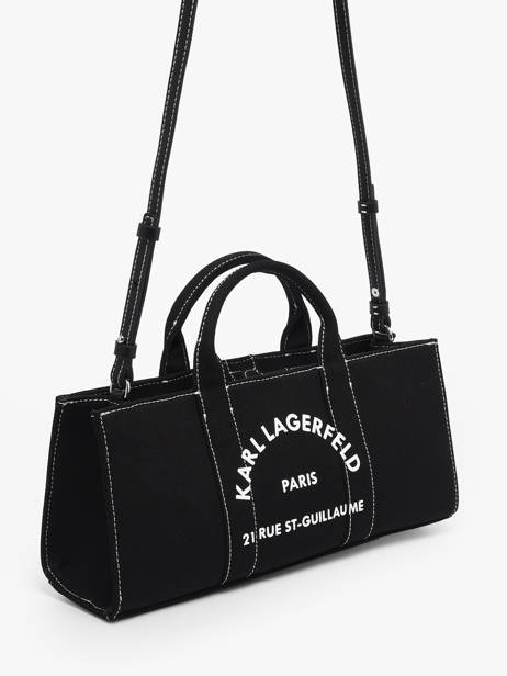 Sac East-west Rsg Magazine Karl lagerfeld Noir rsg B1W50014 vue secondaire 1