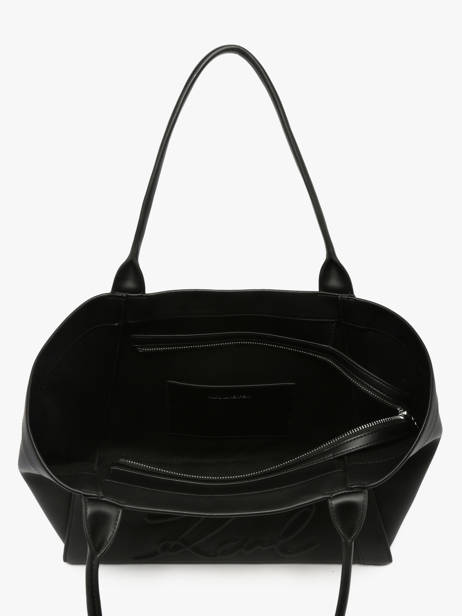 Sac Porté épaule K/ville Cuir Karl lagerfeld Noir k ville B1W30066 vue secondaire 2