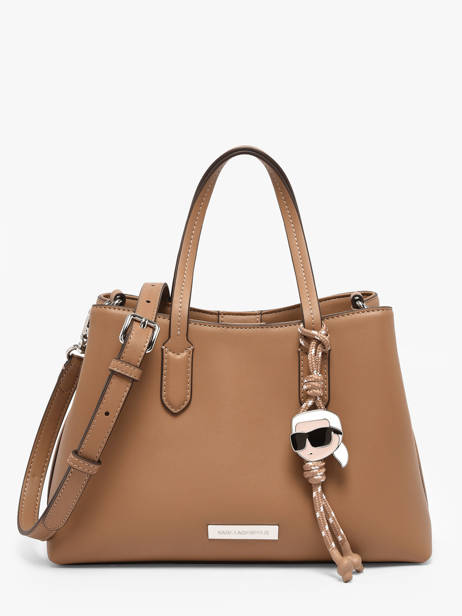 Satchel K Ikon Karl lagerfeld Brown k ikon B1W30003