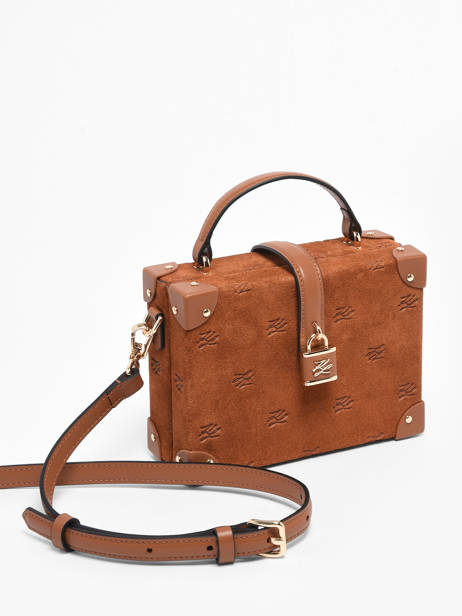 Crossbody Bag K Autograph Leather Karl lagerfeld Brown k autograph B1W30266 other view 1