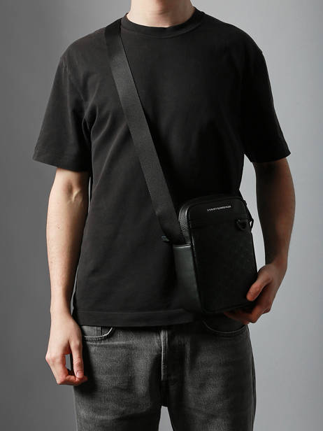 Sac Bandoulière Tommy hilfiger Noir modern tommy AM14019 vue secondaire 1