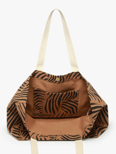Shoulder Bag Tigre Cotton Hindbag Brown tigre TI other view 2