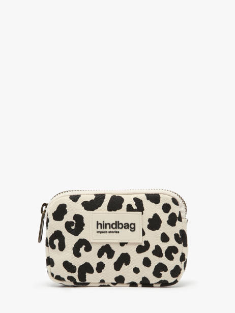 Coin Purse Hindbag Beige leopard LE