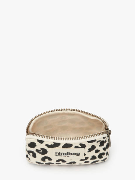 Coin Purse Hindbag Beige leopard LE other view 1