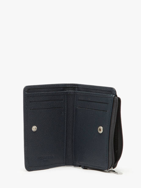 Porte-cartes Cuir Hexagona Bleu confort 468429 vue secondaire 1