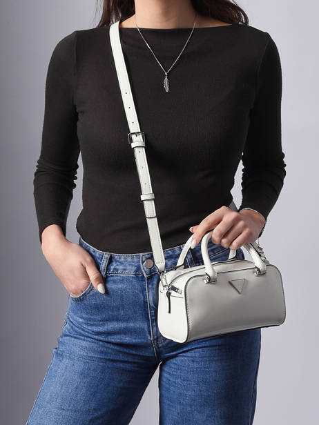 Satchel Arnela Polyurethane Guess White arnela NY949674 other view 1