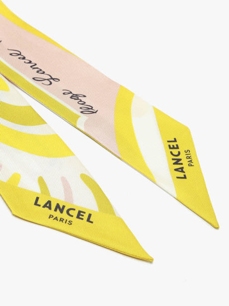 Foulard Lancel Multicolore charms A14134 vue secondaire 1