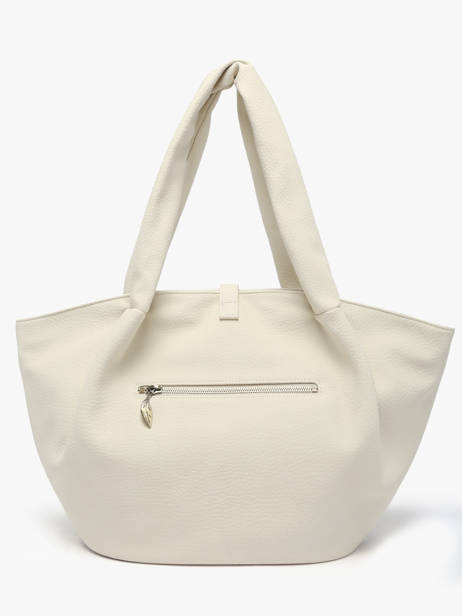 Shoulder Bag Woomen Beige camomille pearl WCAE07 other view 4