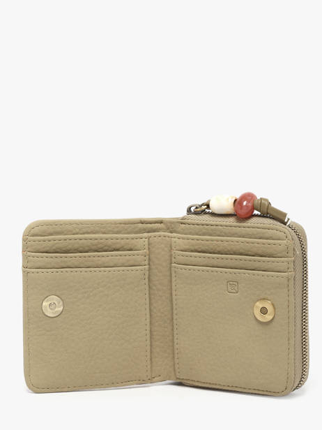Porte-monnaie Camomille Pearl Woomen Vert camomille pearl WCAE95 vue secondaire 1