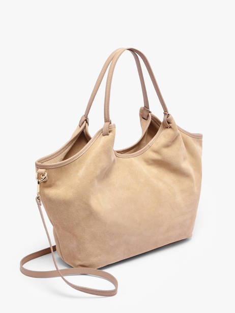 Sac Porté épaule Velvet Caviar Cuir Milano Beige velvet caviar VC241110 vue secondaire 2
