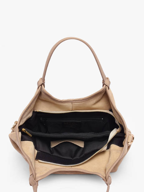 Shoulder Bag Velvet Caviar Leather Milano Beige velvet caviar VC241111 other view 3