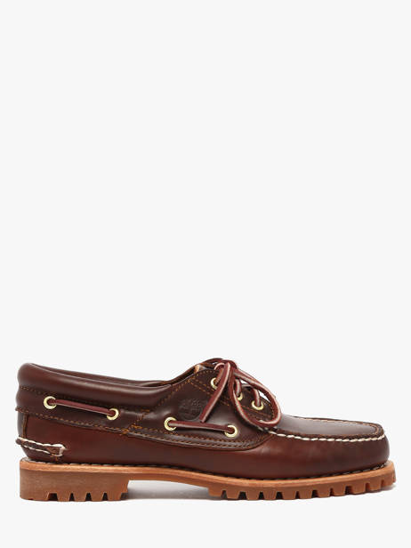 Boat Shoes In Leather Timberland Brown women 13042141