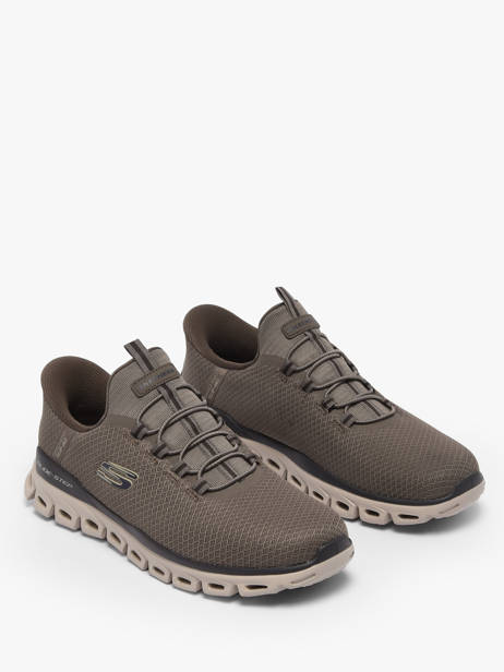 Sneakers Glide-step Noxus Skechers Brown men 233010 other view 1