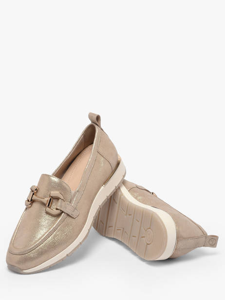 Moccasins In Leather Tamaris Gold women 45 other view 2